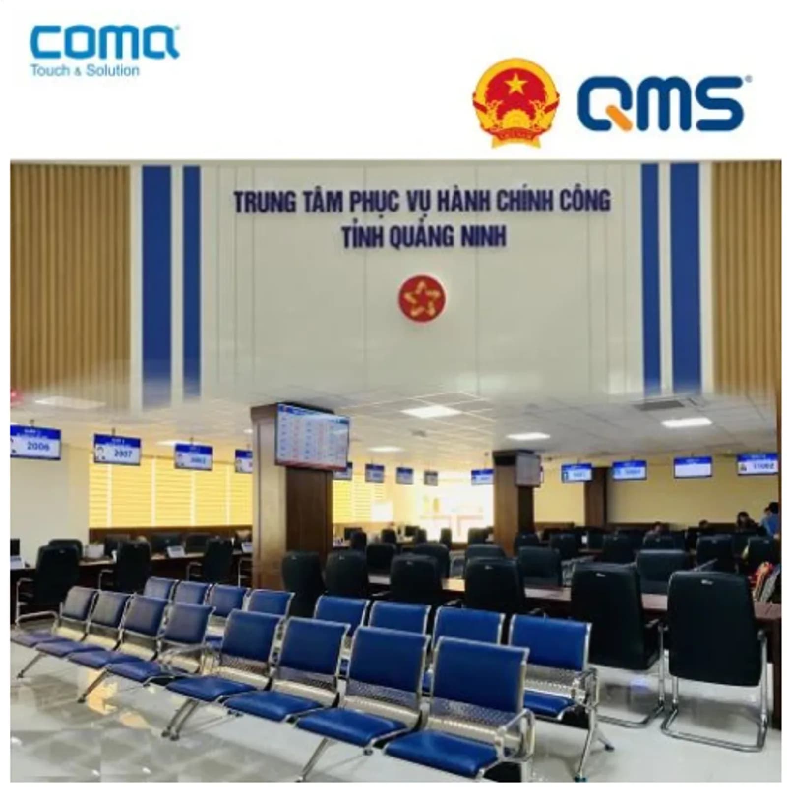 Hệ thống Xếp hàng tự động Hành Chính Công ComQ