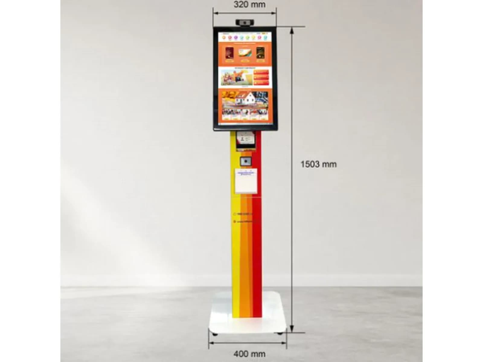 KIOSK Self service COMQ Q-KIOSK 24IMT (Series) - Góc 5
