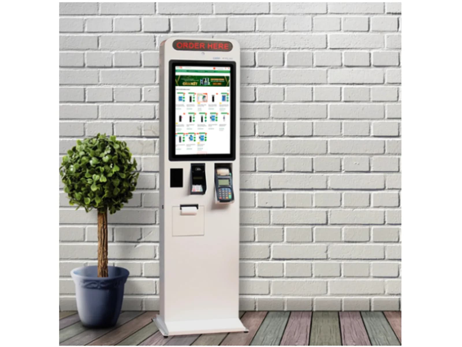 KIOSK Self service COMQ Q-KIOSK 22PMT (Series) - Góc 6