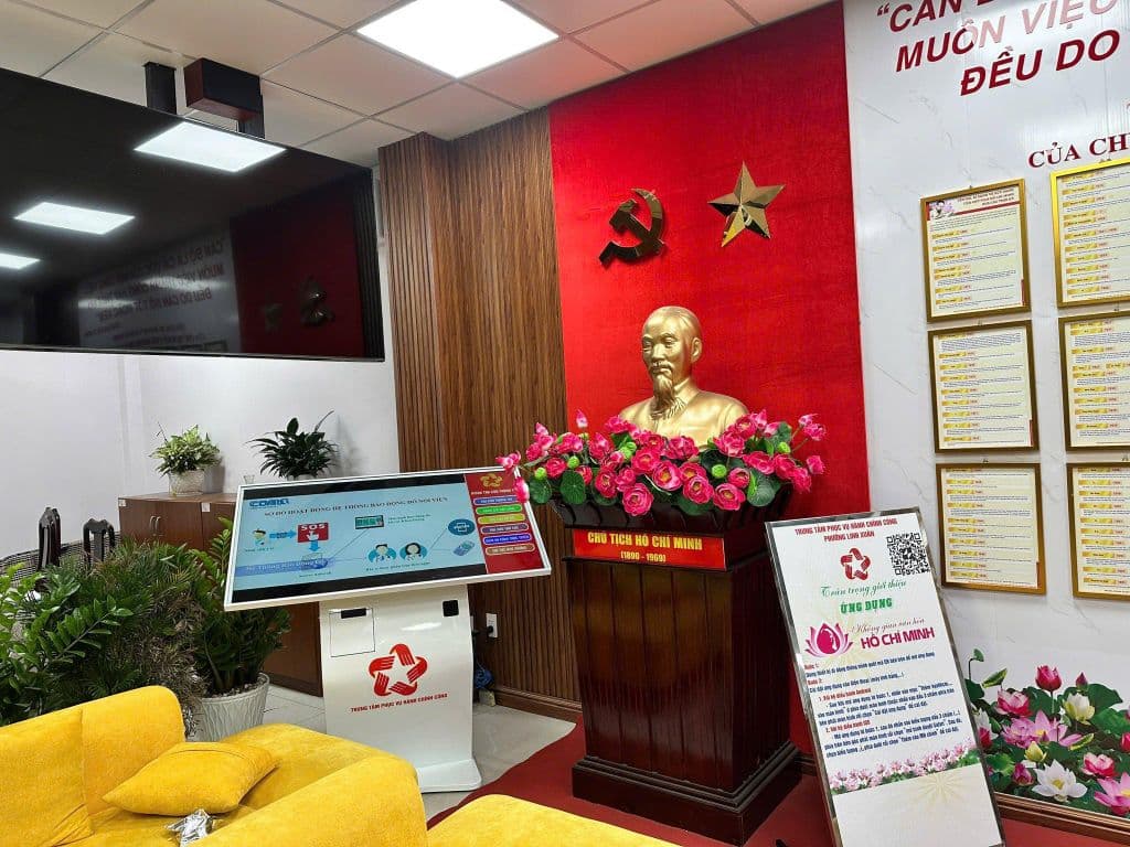 Hoàn thiện hệ thống QMS Kiosk tại phường Linh Xuân - nâng tầm trải nghiệm của người dân. - hình ảnh 2