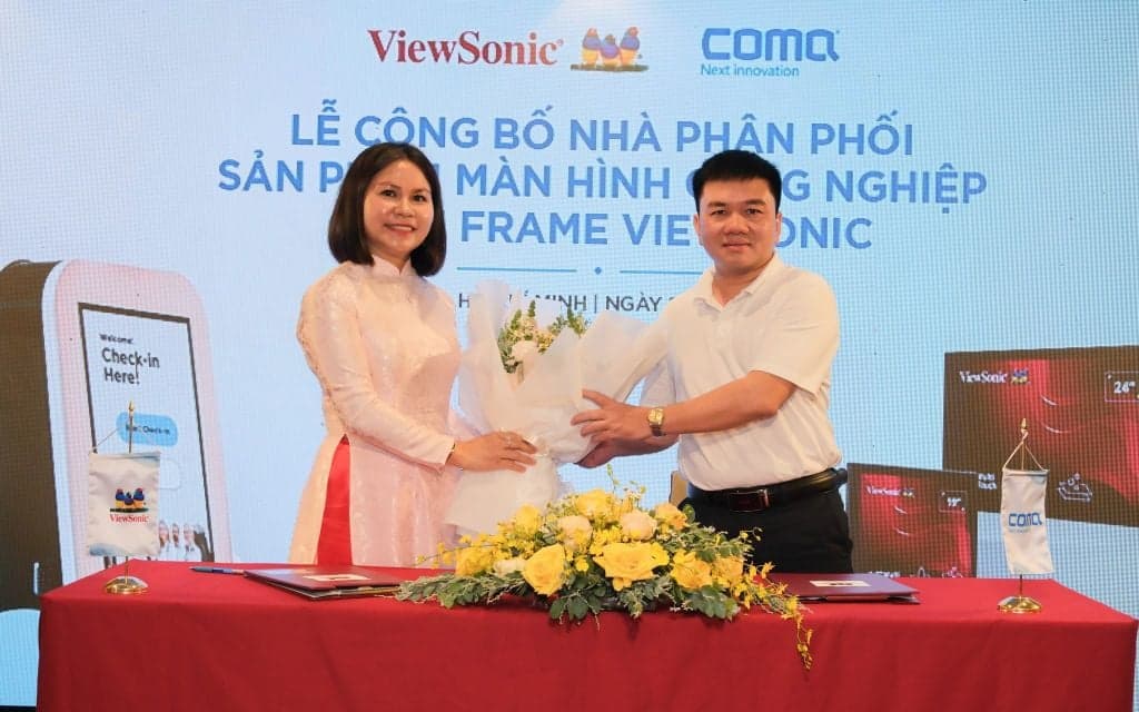 ComQ Trở Thành Nhà Phân Phối Chính Thức Màn Hình Công Nghiệp ViewSonic Tại Việt Nam - hình ảnh 1