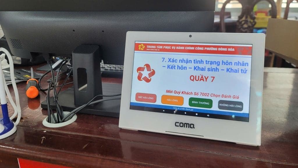 Phường Đông Hoà cải cách toàn diện quy trình đón tiếp người dân - hình ảnh 5