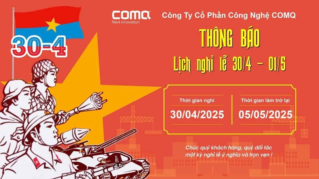 THÔNG BÁO NGHỈ LỄ 30/4 & 1/5 NĂM 2025 - hình ảnh 1